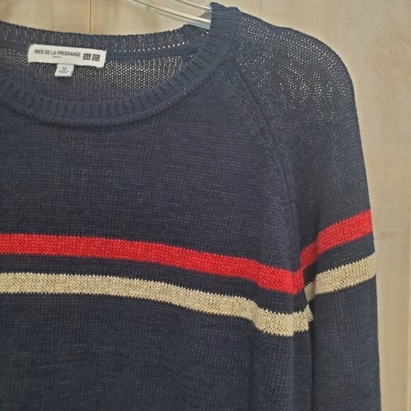 Uniqlo Rugby Knit Sweater Unisex Size XL - Picture 4 of 7